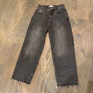 Madewell Perfect Vintage Wide Leg Crop Jeans